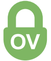 OV SSL сертификат в виде замочка